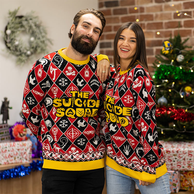 numskull-suicide-squad-christmas-jumper-weihnachtspullover-m-gestrickt image 2