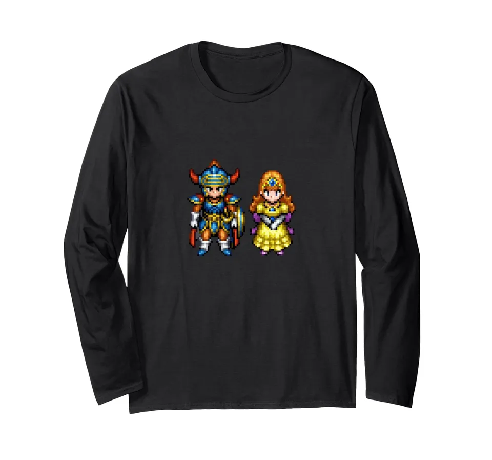 square-enix-dragon-quest-held-prinzessin-langarmshirt image 1