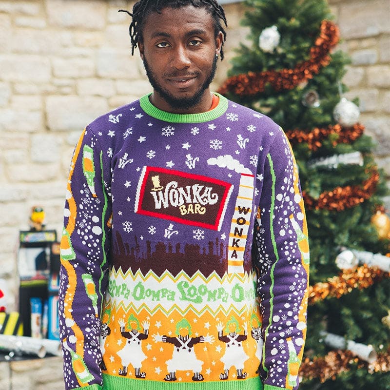 numskull-willy-wonka-weihnachtspullover-ugly-sweater-2xs image 2