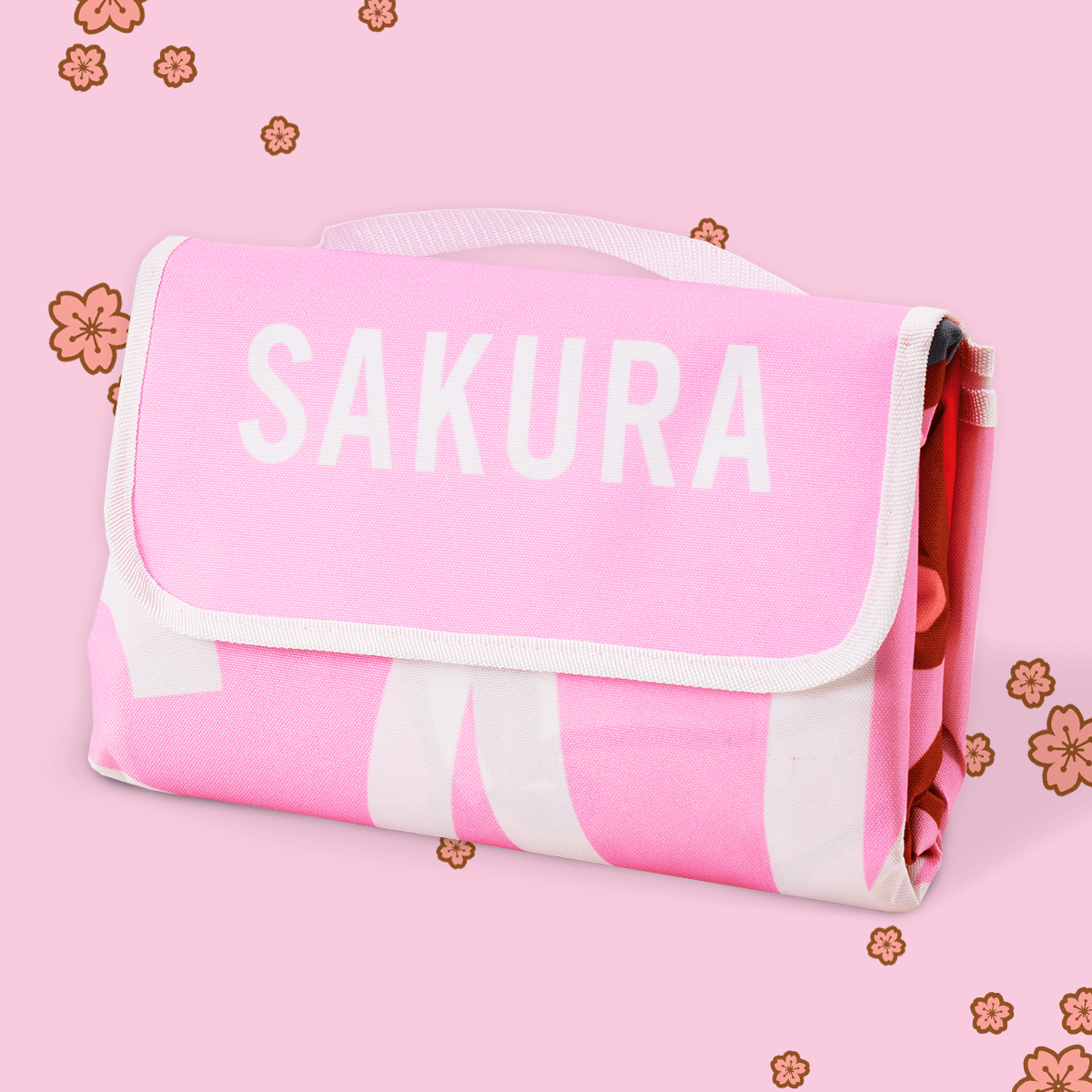 sega-sakura-amy-rose-picknickdecke-strandtuch-pink image 2