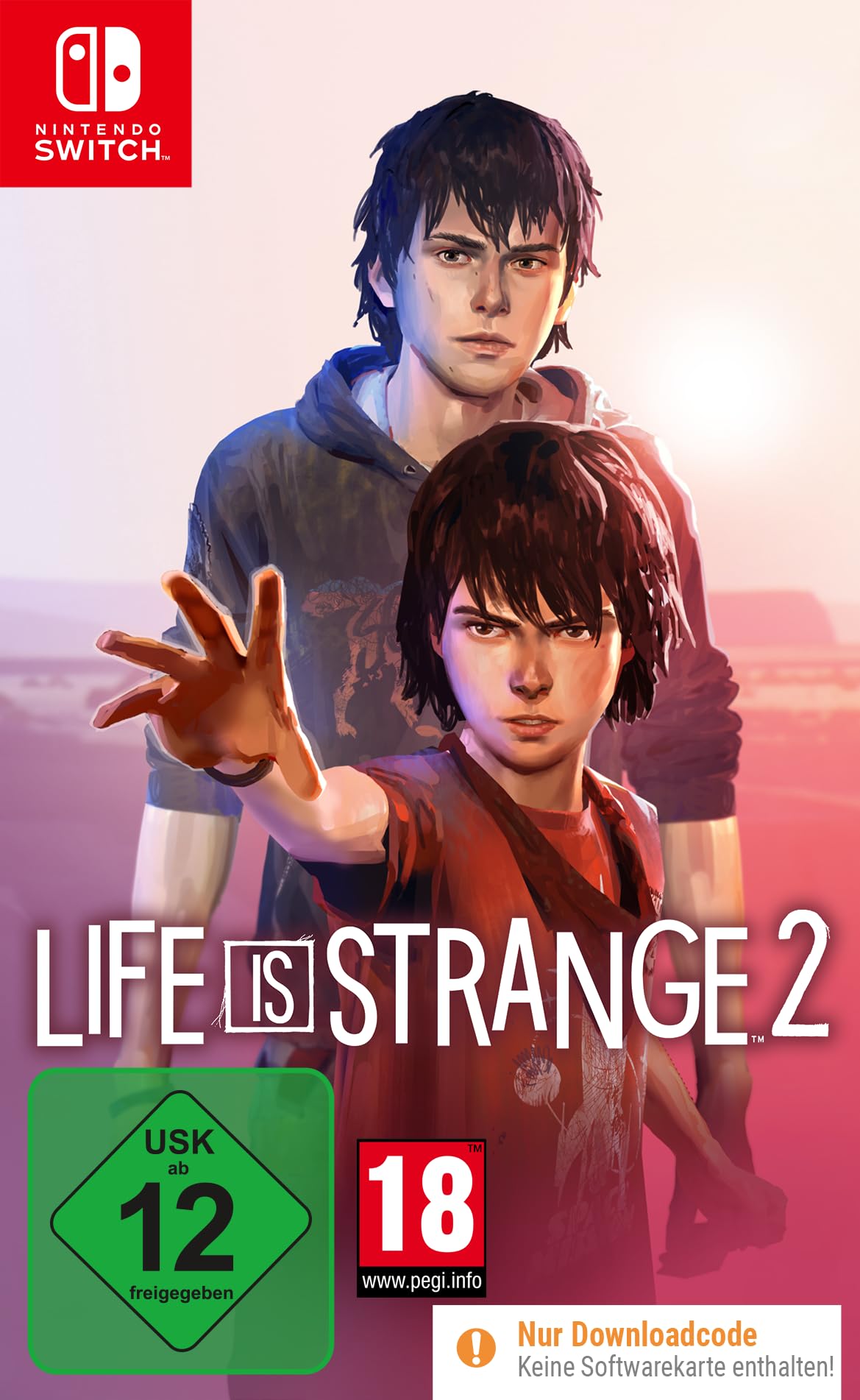 square-enix-life-is-strange-2-switch-spiel-code-in-a-box image 1