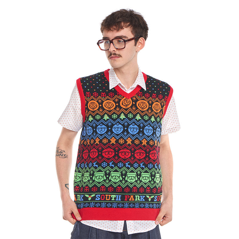 numskull-south-park-christmas-strick-pullunder-unisex image 1