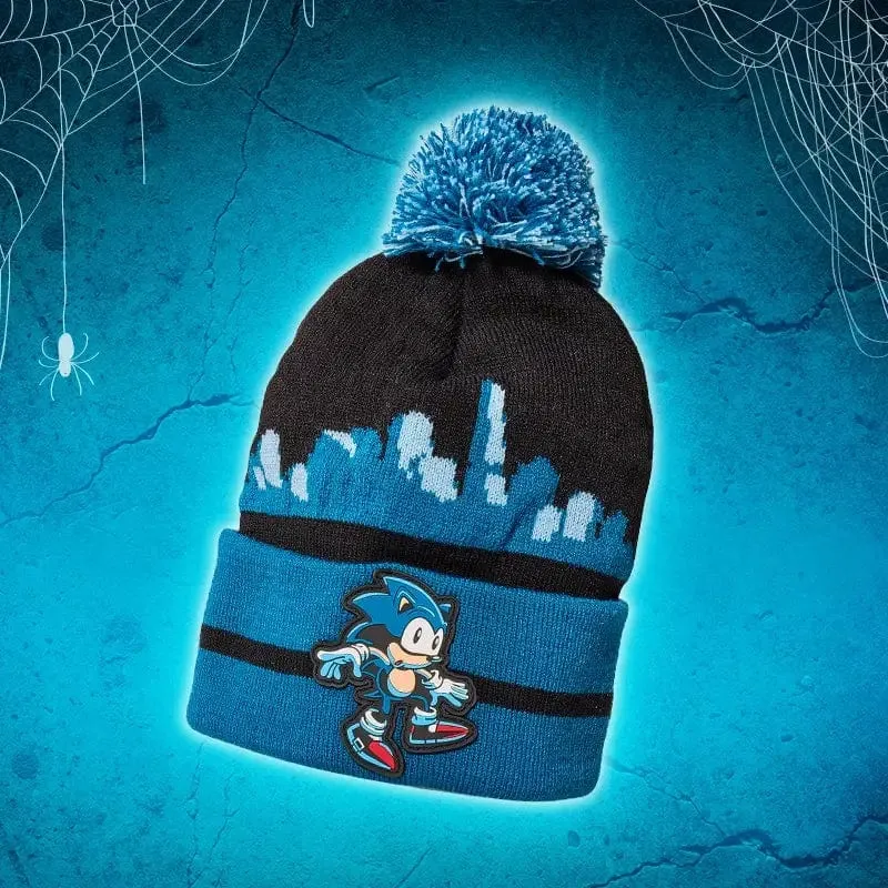 numskull-sonic-creepin-it-real-beanie-m-tze-schwarz image 1