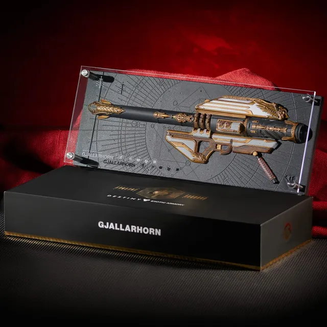 destiny-gjallarhorn-exotic-armory-replik-plakette-45-cm image 1