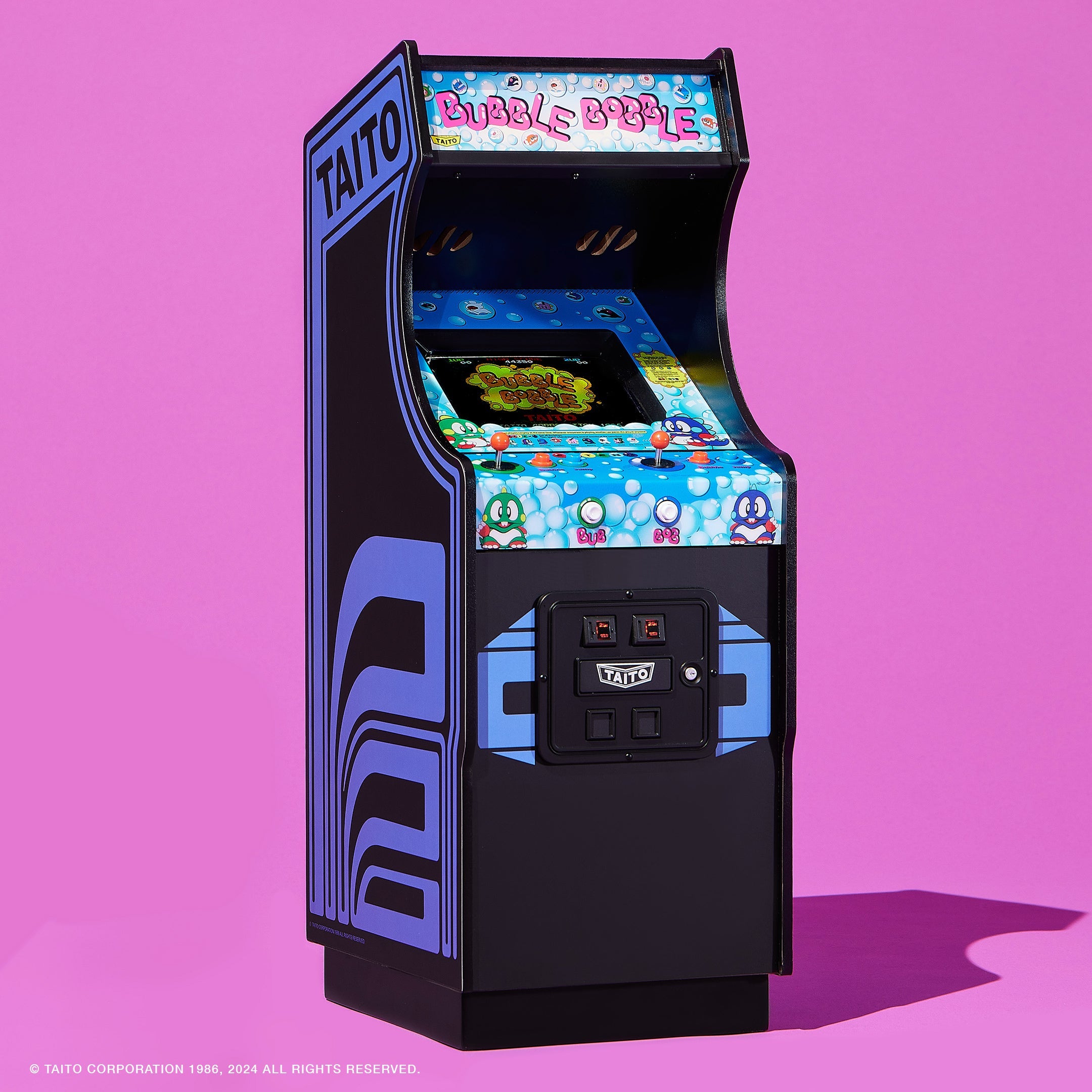 numskull-taito-bubble-bobble-quarter-arcade-cabinet-spielbar image 3