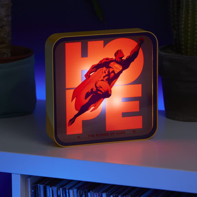 numskull-superman-acryl-lampe-hope-led-tisch-wandleuchte image 4