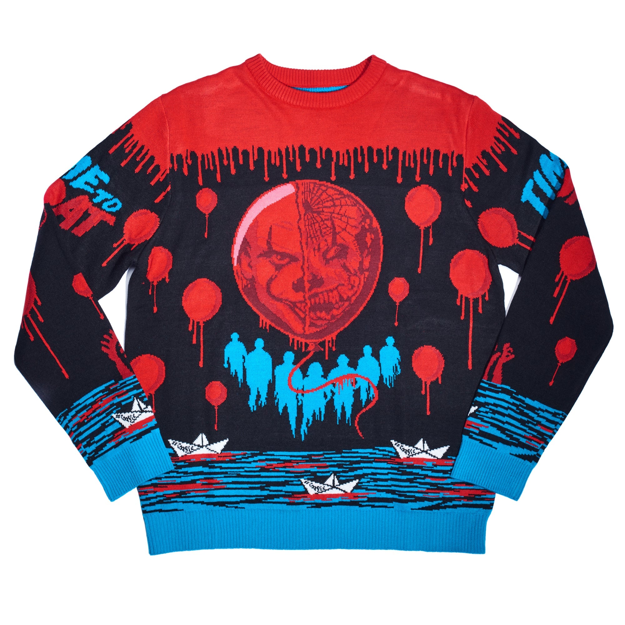 numskull-pennywise-it-weihnachtspullover-ugly-sweater-m image 1