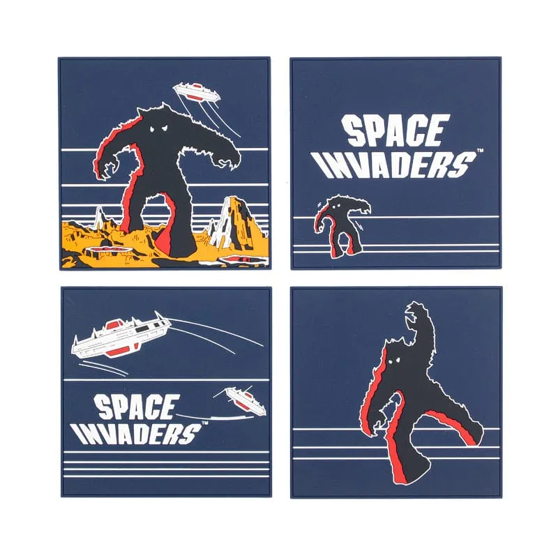 numskull-space-invaders-untersetzer-set-retro-pixel-coaster image 1