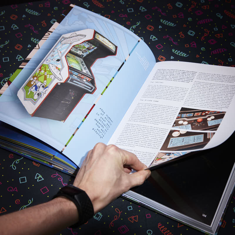 numskull-arcade-decades-80s-edition-buch-hardcover-100-spiele image 6