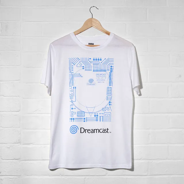 sega-dreamcast-t-shirt-wei-baumwolle-gr-e-xs image 1