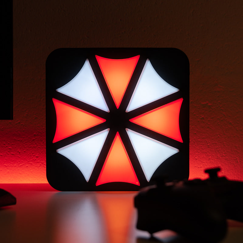 resident-evil-umbrella-corporation-lampe-3d-wandleuchte-usb image 8