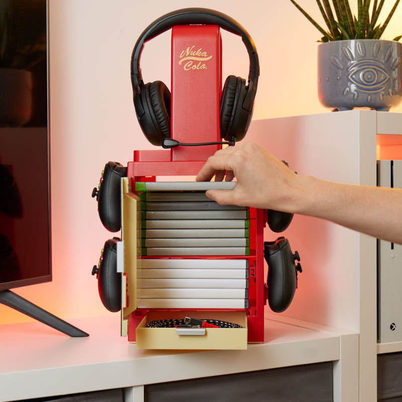 numskull-fallout-nuka-cola-gaming-locker-led-rot-10-spiele image 3