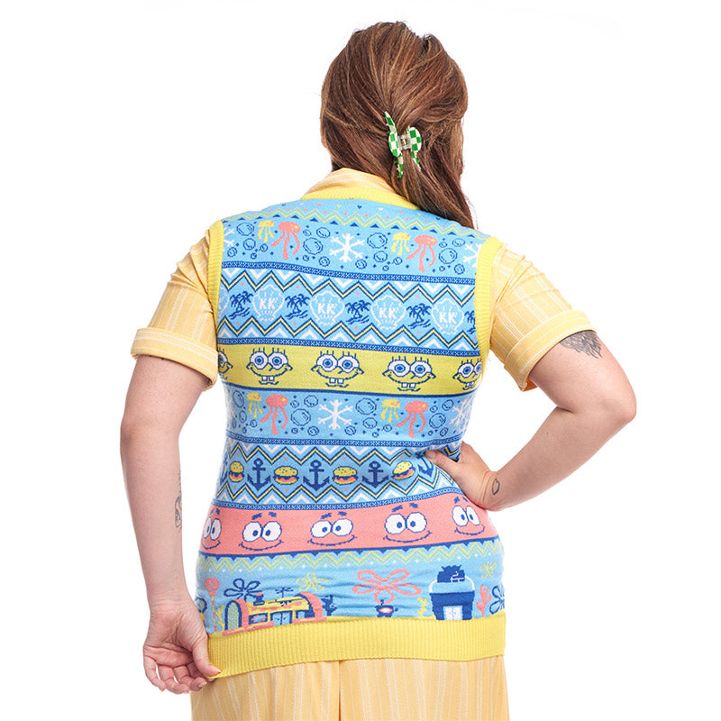 numskull-spongebob-christmas-strickweste-tank-top-gr-m image 5