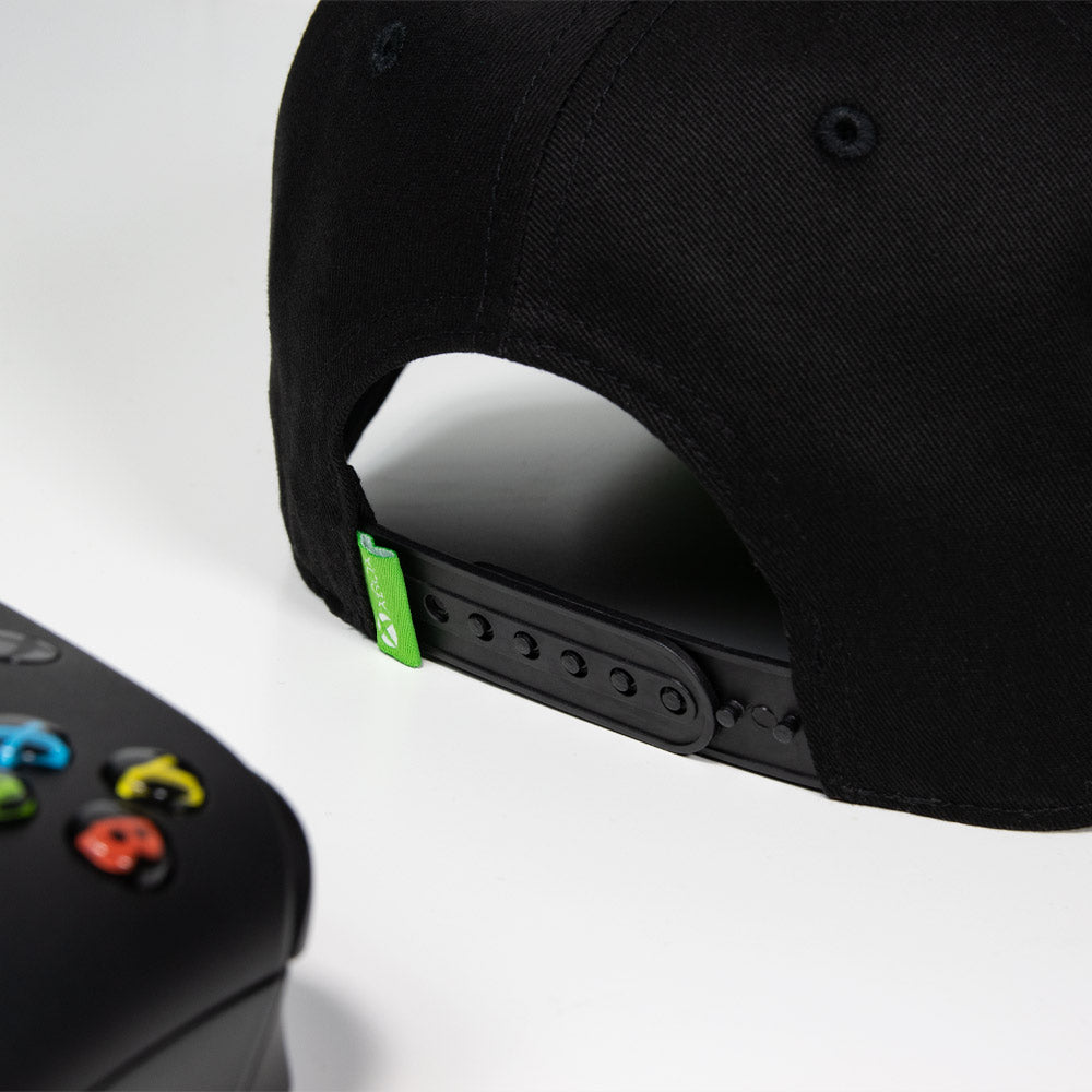 numskull-xbox-core-pattern-snapback-cap-schwarz-gr-n-one-size image 3