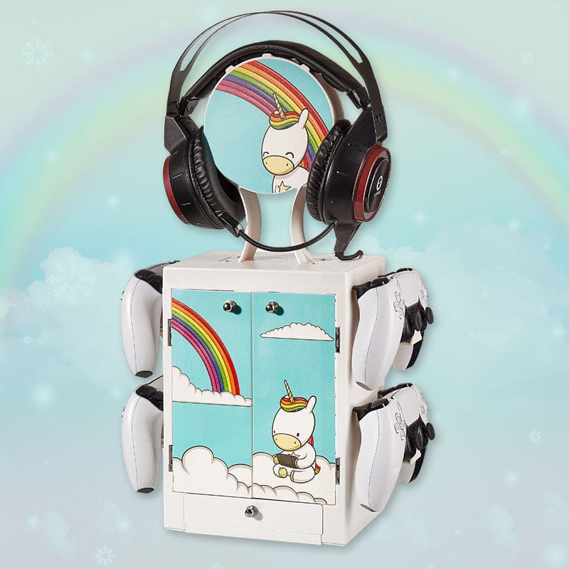 numskull-gaming-locker-eric-the-unicorn-spiele-schrank-bunt image 1