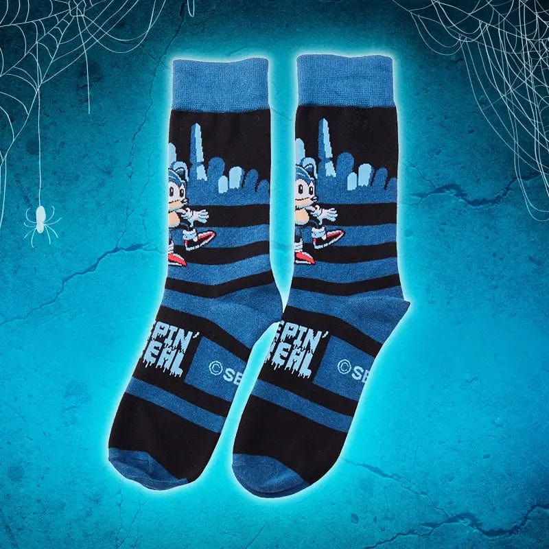 numskull-sonic-creepin-it-real-socken-schwarz-one-size image 1
