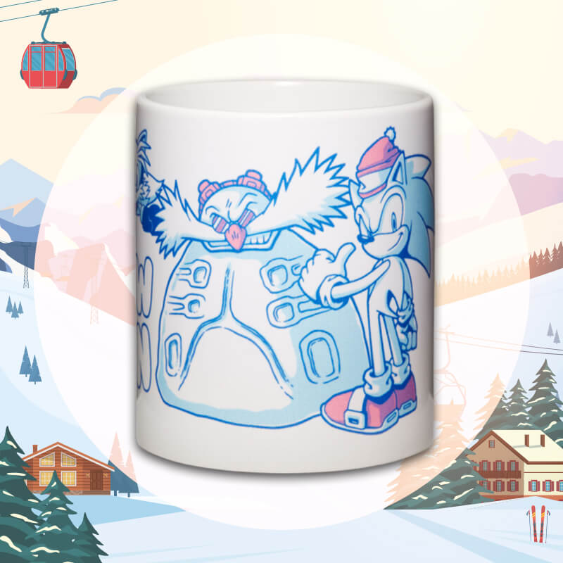 numskull-sonic-snow-fun-tasse-keramik-wei image 2