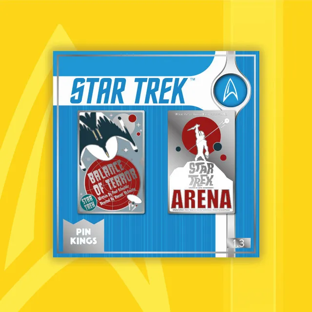 numskull-pin-kings-star-trek-emaille-pins-set-1-3-arena image 1