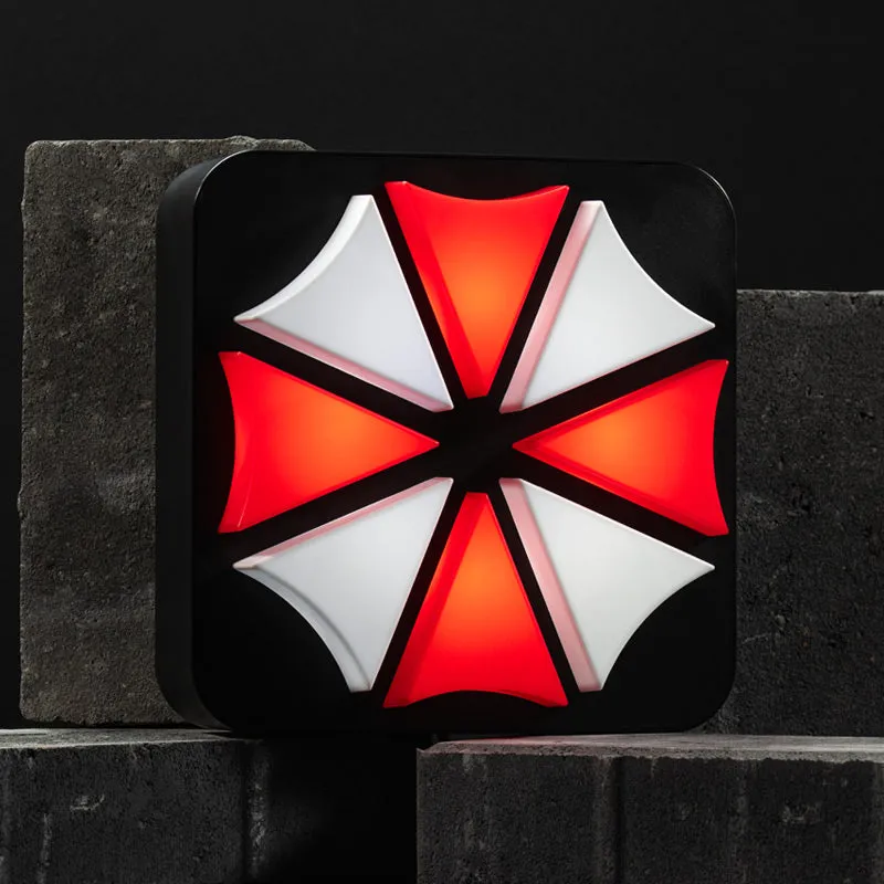 resident-evil-umbrella-corporation-lampe-3d-wandleuchte-usb image 1