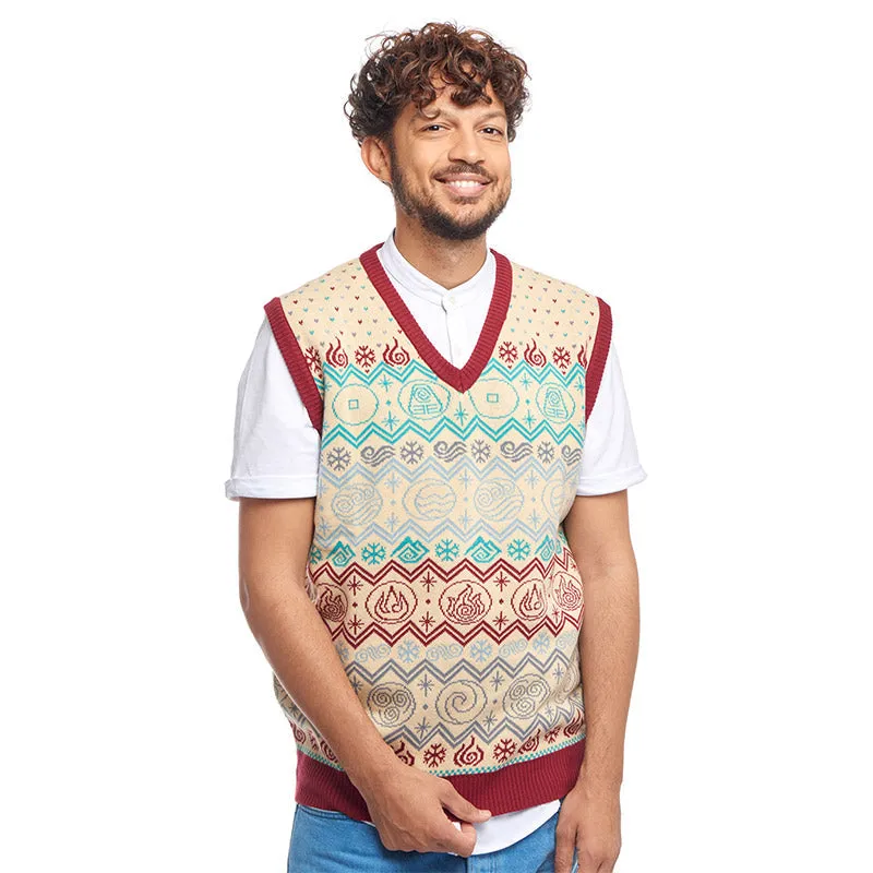 numskull-avatar-last-airbender-pullunder-weihnachten-strick image 1