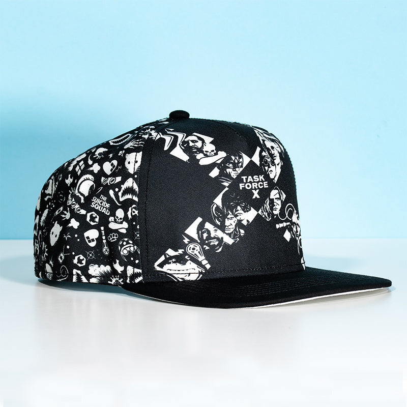 numskull-suicide-squad-task-force-x-snapback-cap-schwarz image 2