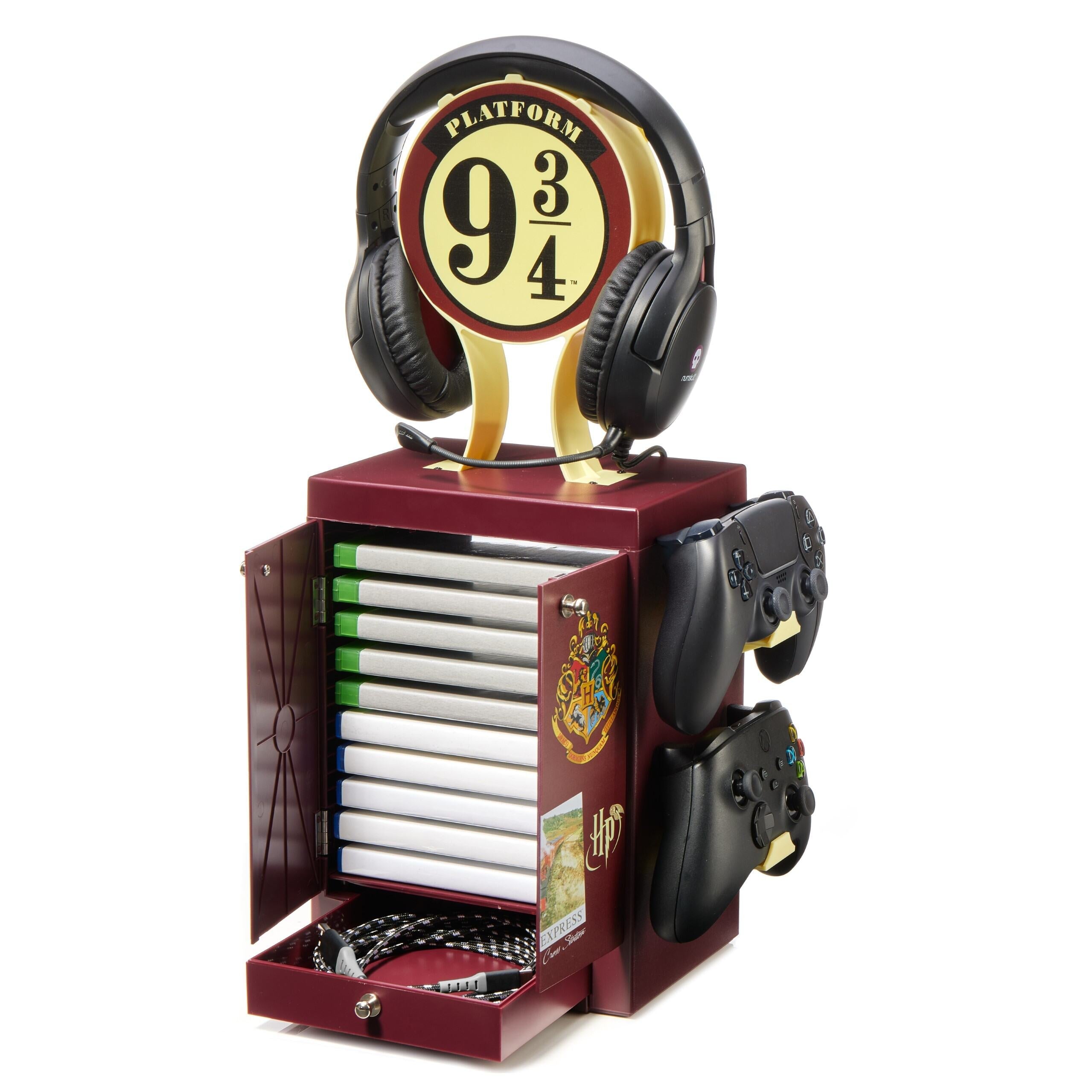 numskull-gaming-locker-harry-potter-platform-9-schrank-f-r-10-spiele image 7