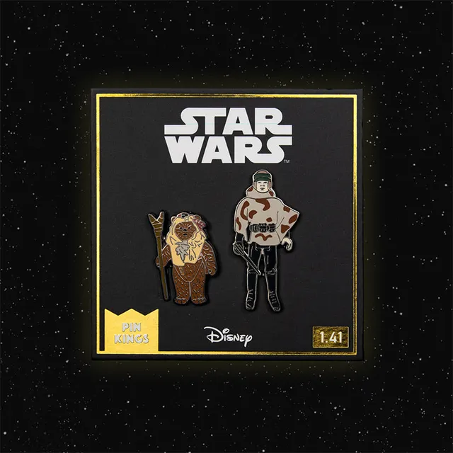 numskull-pin-kings-star-wars-1-41-emaille-pins-paploo-luke-poncho image 1