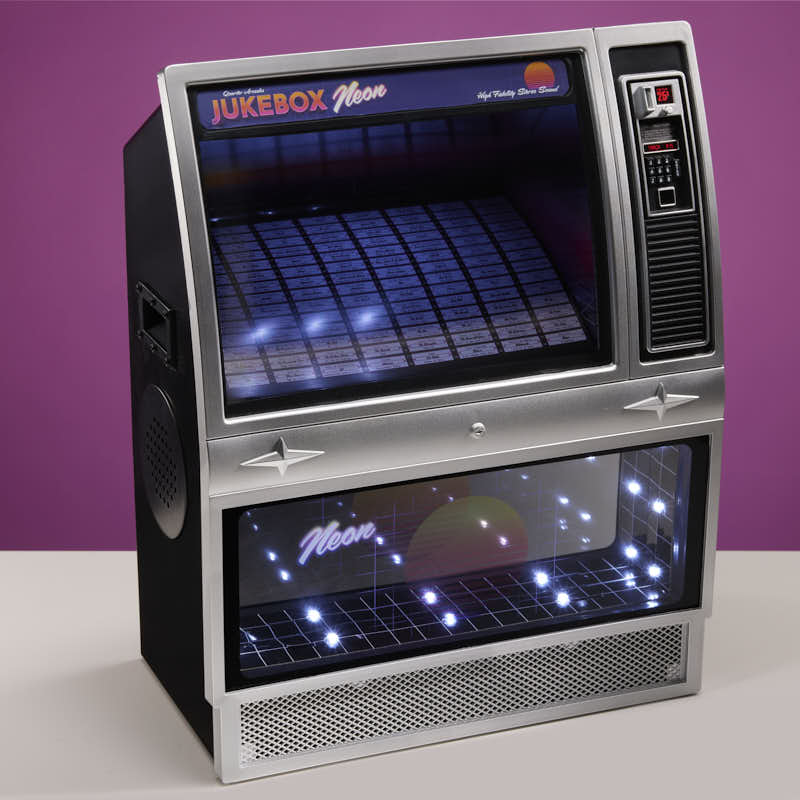 numskull-quarter-arcades-mini-jukebox-bluetooth-neon-80s image 3