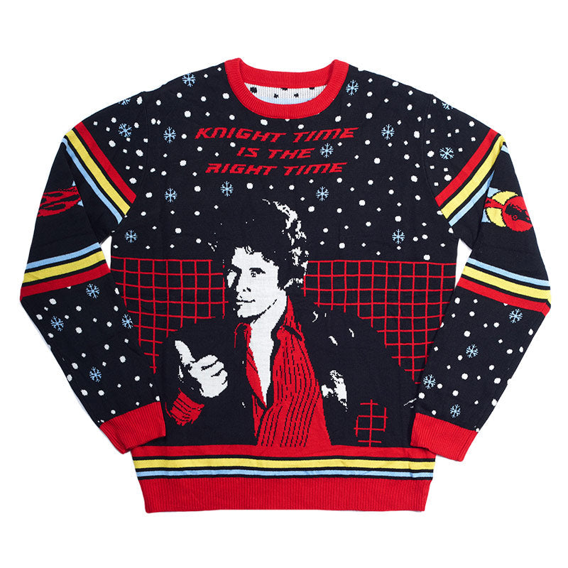 numskull-knight-rider-christmas-jumper-weihnachtspullover image 1