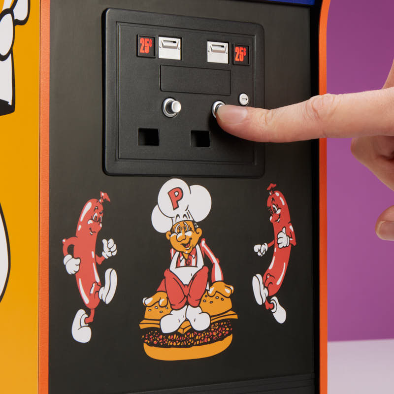 numskull-data-east-burgertime-mini-arcade-automat-quarter image 8