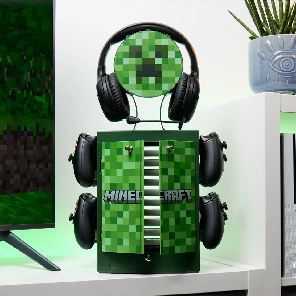 numskull-minecraft-gaming-locker-aufbewahrungsschrank-f-r-10-spiele image 1