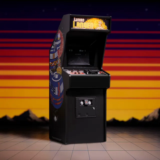 atari-lunar-lander-quarter-arcade-mini-automat-1-4-sammler image 1