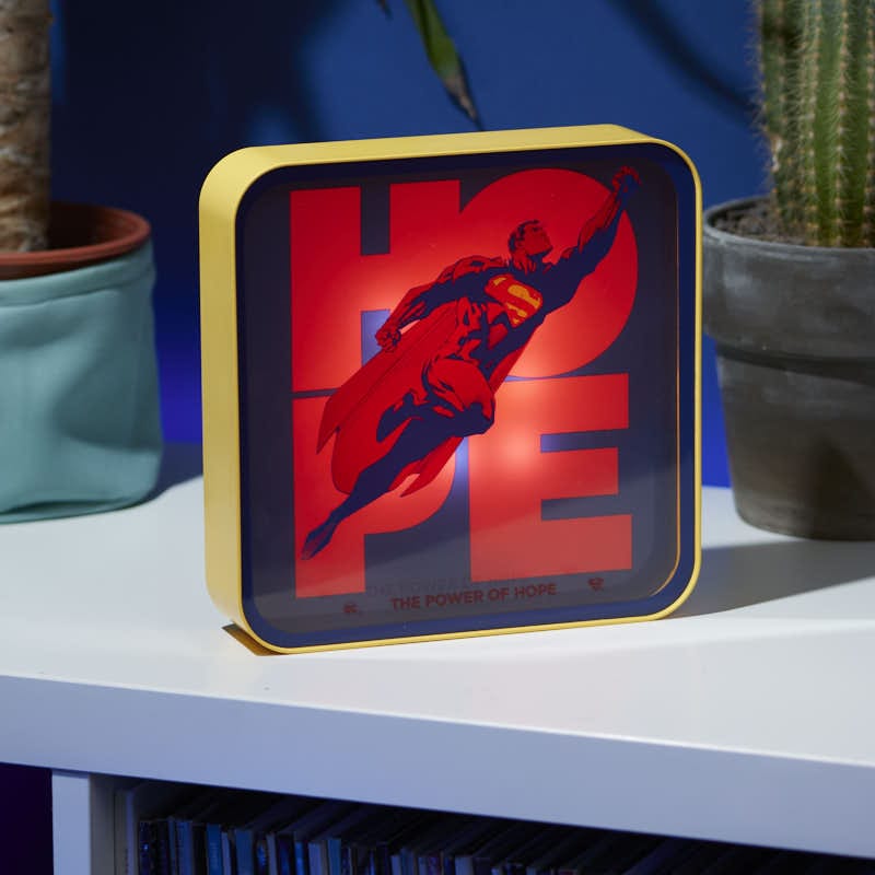 numskull-superman-acryl-lampe-hope-led-tisch-wandleuchte image 1