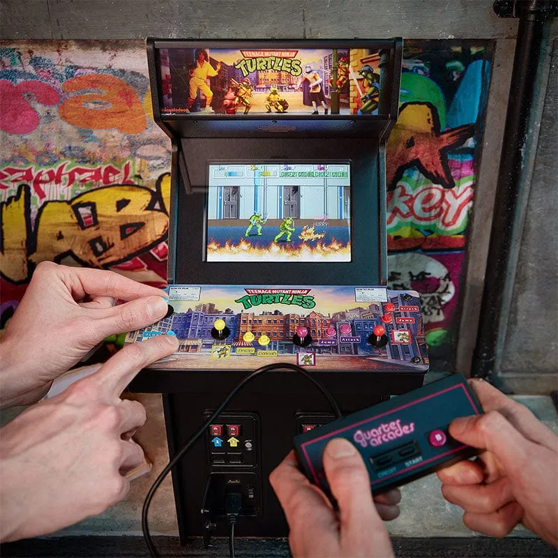 numskull-tmnt-quarter-arcade-turtles-in-time-signiert-sammler image 1