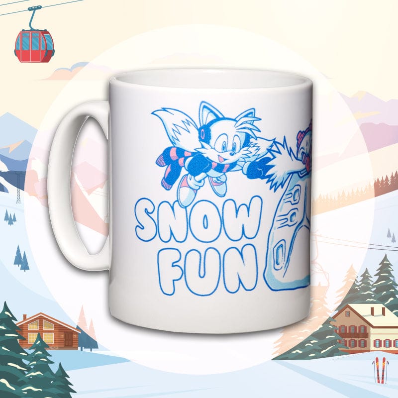 numskull-sonic-snow-fun-tasse-keramik-wei image 1