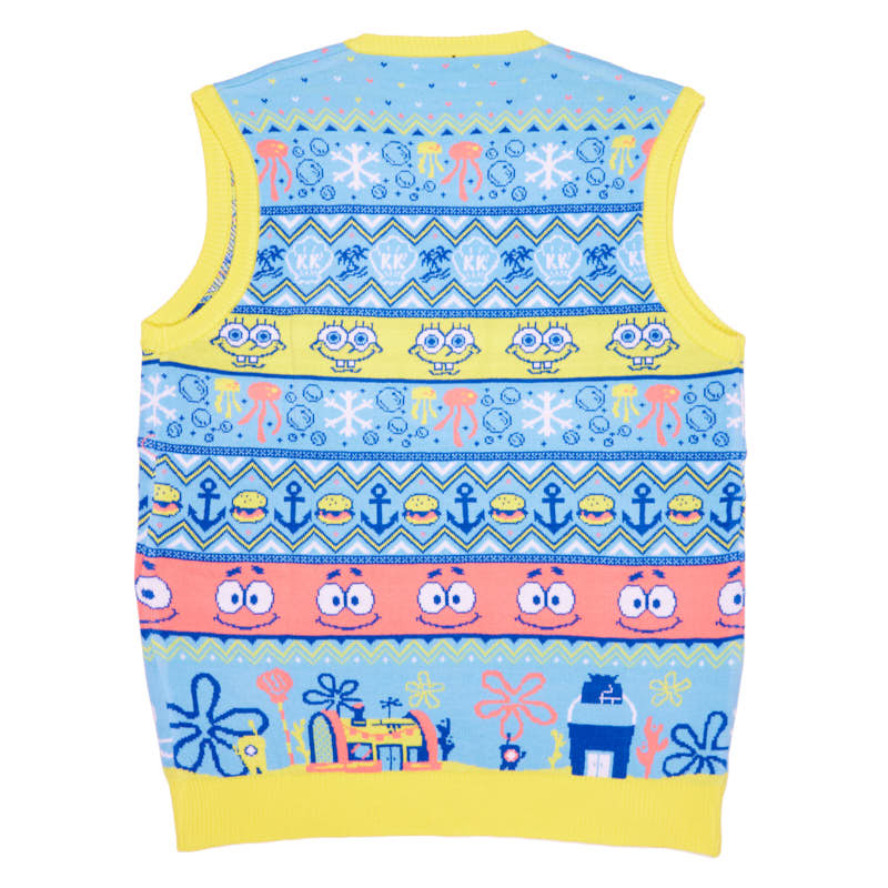 numskull-spongebob-christmas-strickweste-tank-top-gr-m image 7