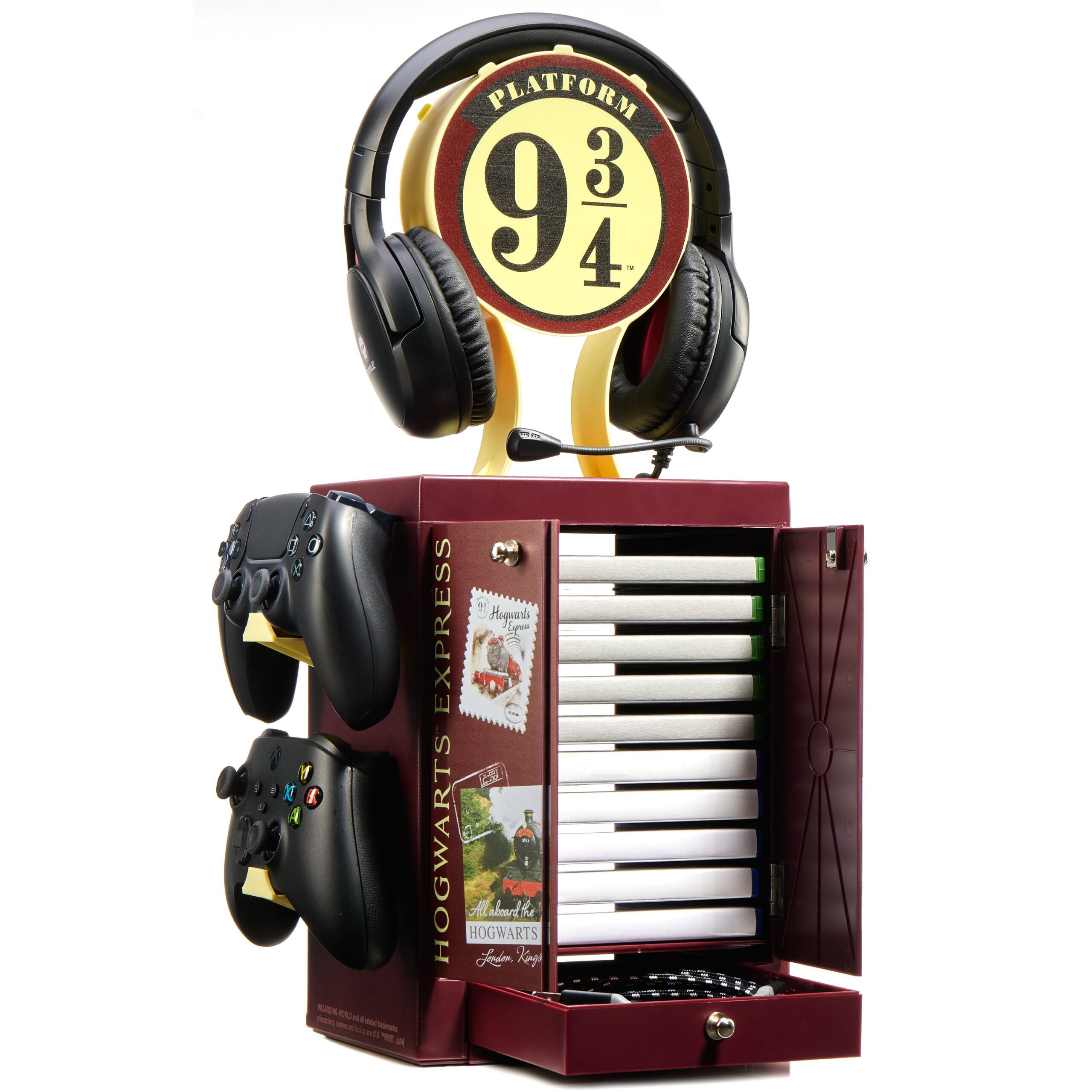 numskull-gaming-locker-harry-potter-platform-9-schrank-f-r-10-spiele image 2