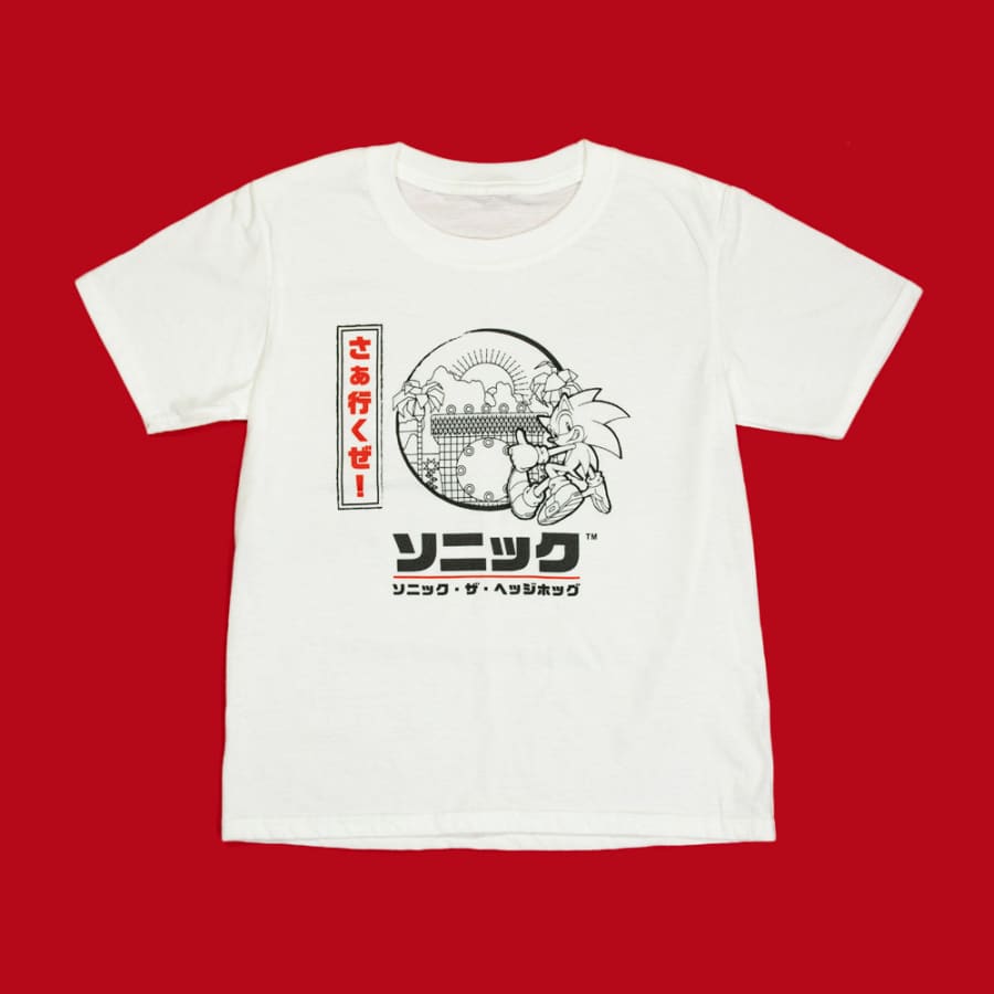 numskull-sonic-japanese-style-kinder-t-shirt-wei-12-13-j image 1