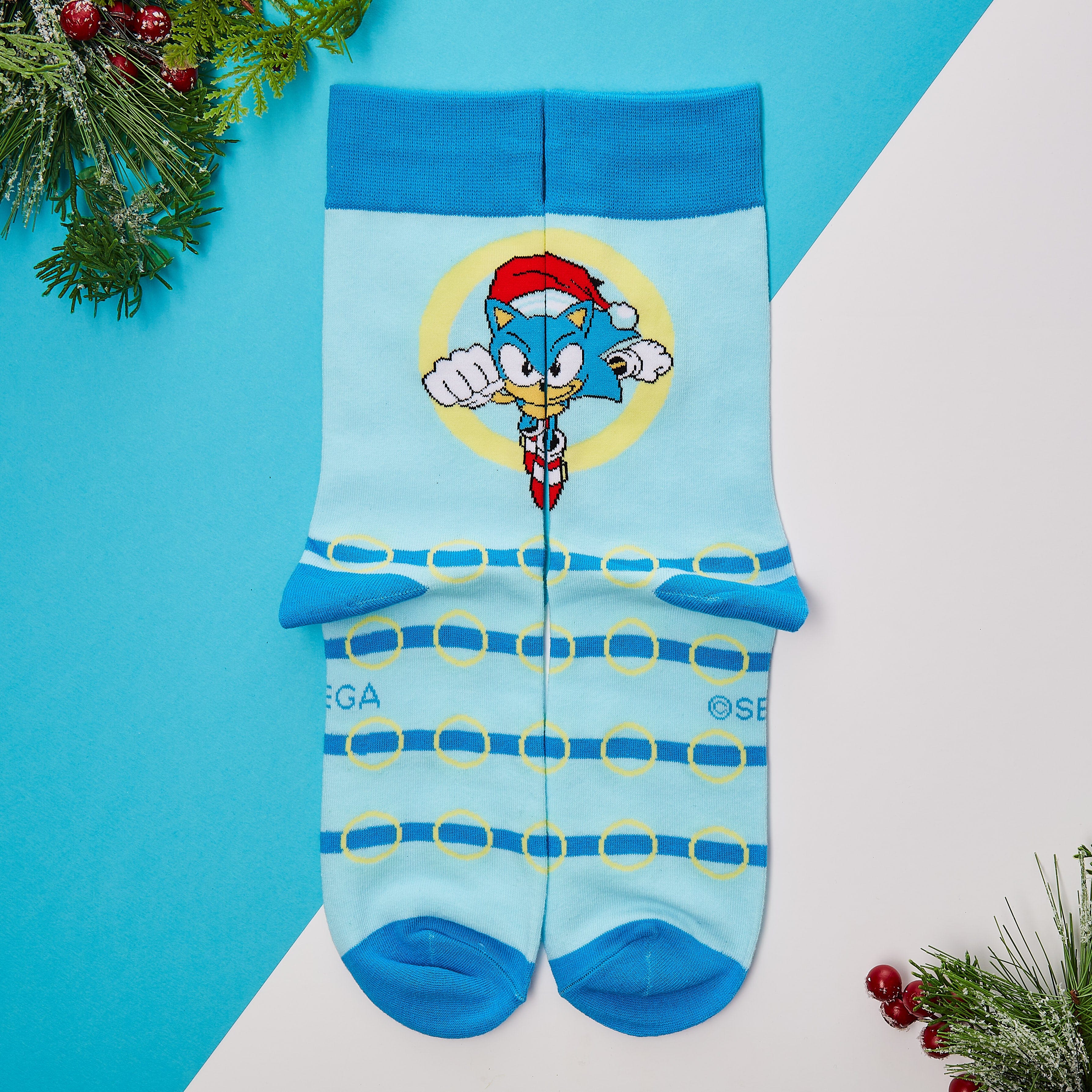 sonic-the-hedgehog-classic-winter-socken-gaming-socken image 5