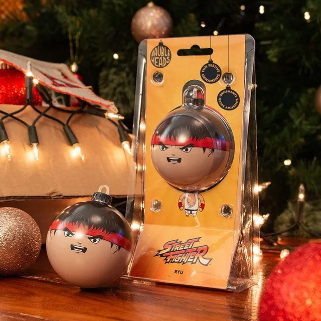 numskull-bauble-heads-street-fighter-ryu-christbaumkugel-blech image 1