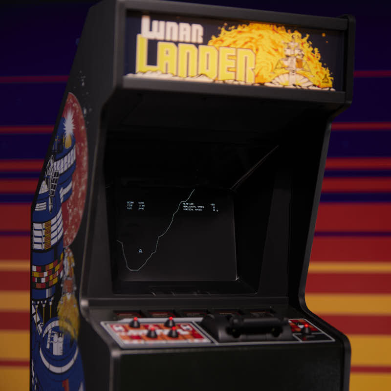 atari-lunar-lander-quarter-arcade-mini-automat-1-4-sammler image 6