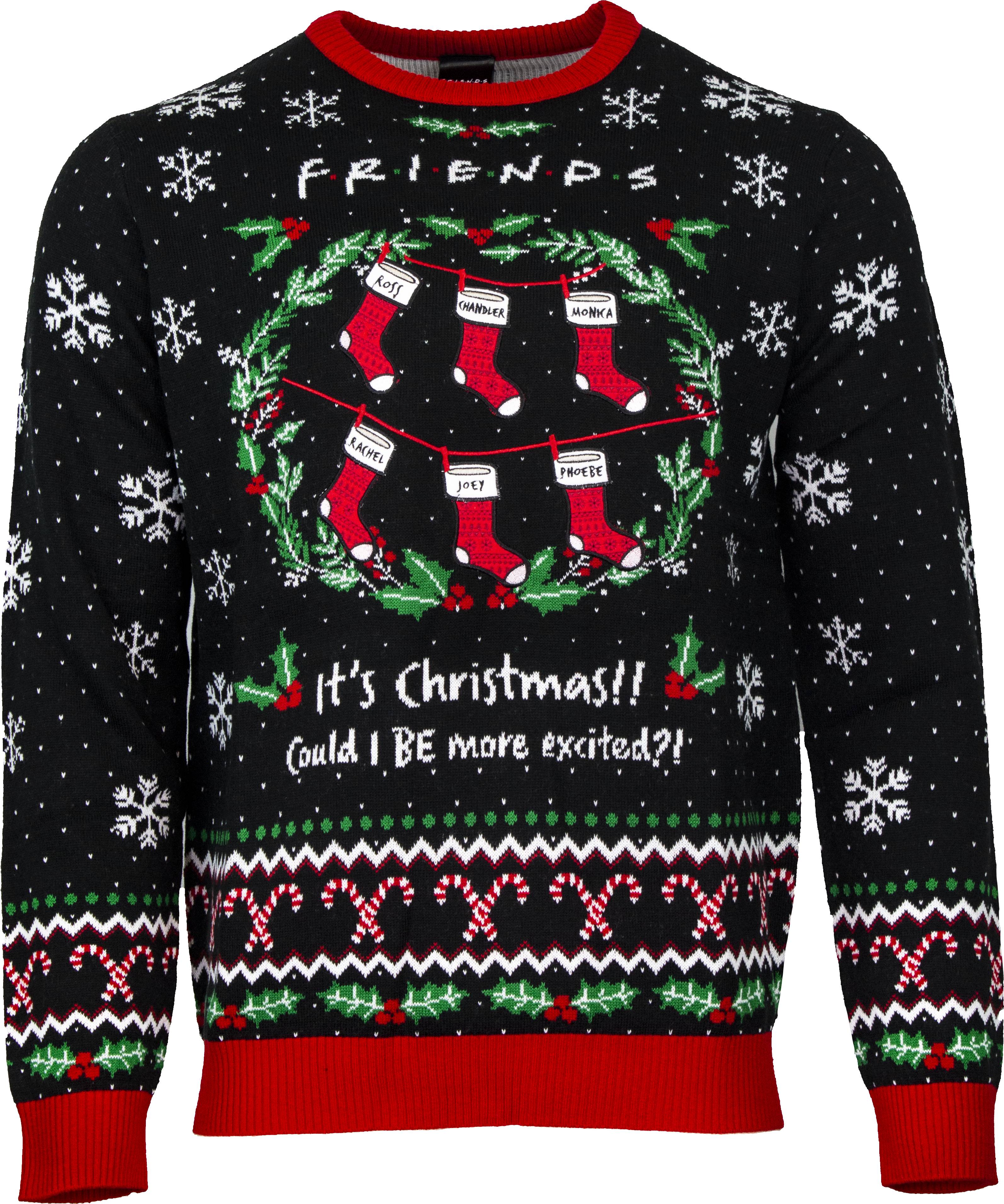 friends-could-i-be-more-excited-weihnachtspullover-2xl image 2