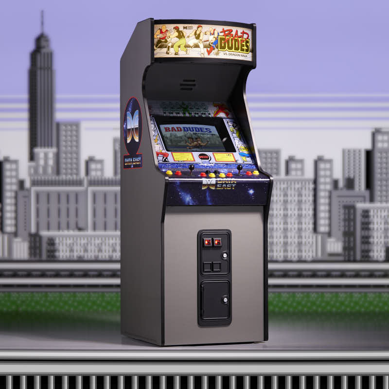 numskull-quarter-arcades-bad-dudes-arcade-automat-collectors-edition image 1