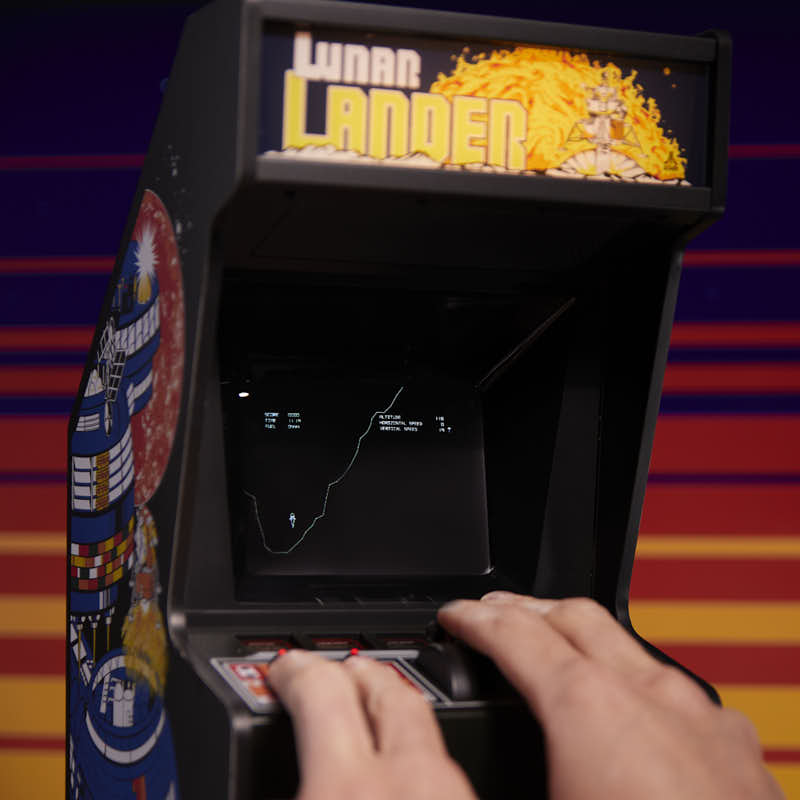 atari-lunar-lander-quarter-arcade-mini-automat-1-4-sammler image 5