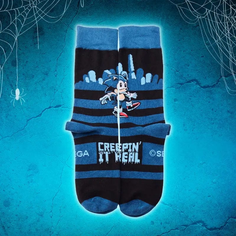 numskull-sonic-creepin-it-real-socken-schwarz-one-size image 2