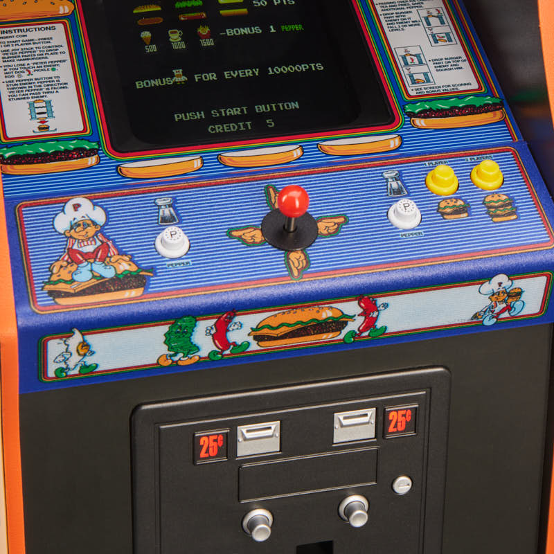 numskull-data-east-burgertime-mini-arcade-automat-quarter image 7