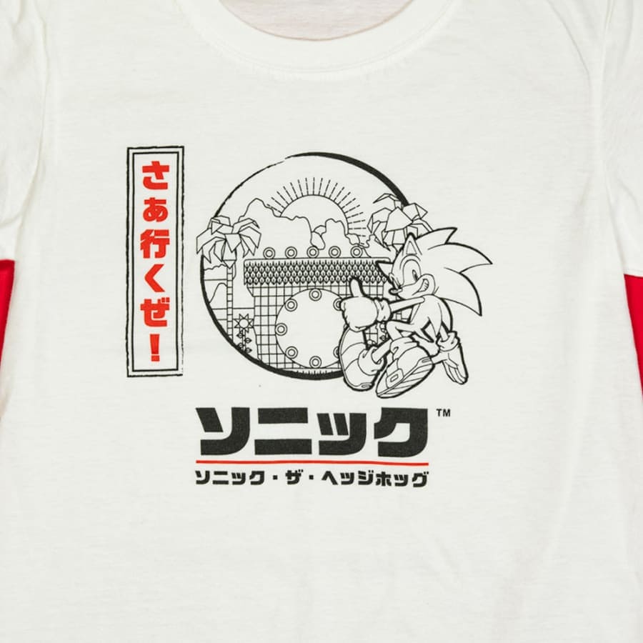 numskull-sonic-japanese-style-kinder-t-shirt-wei-12-13-j image 2