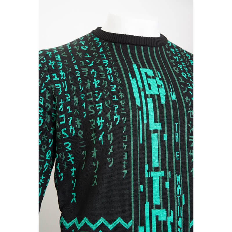 numskull-the-matrix-weihnachtspullover-unisex-gestrickt-gr-n image 2