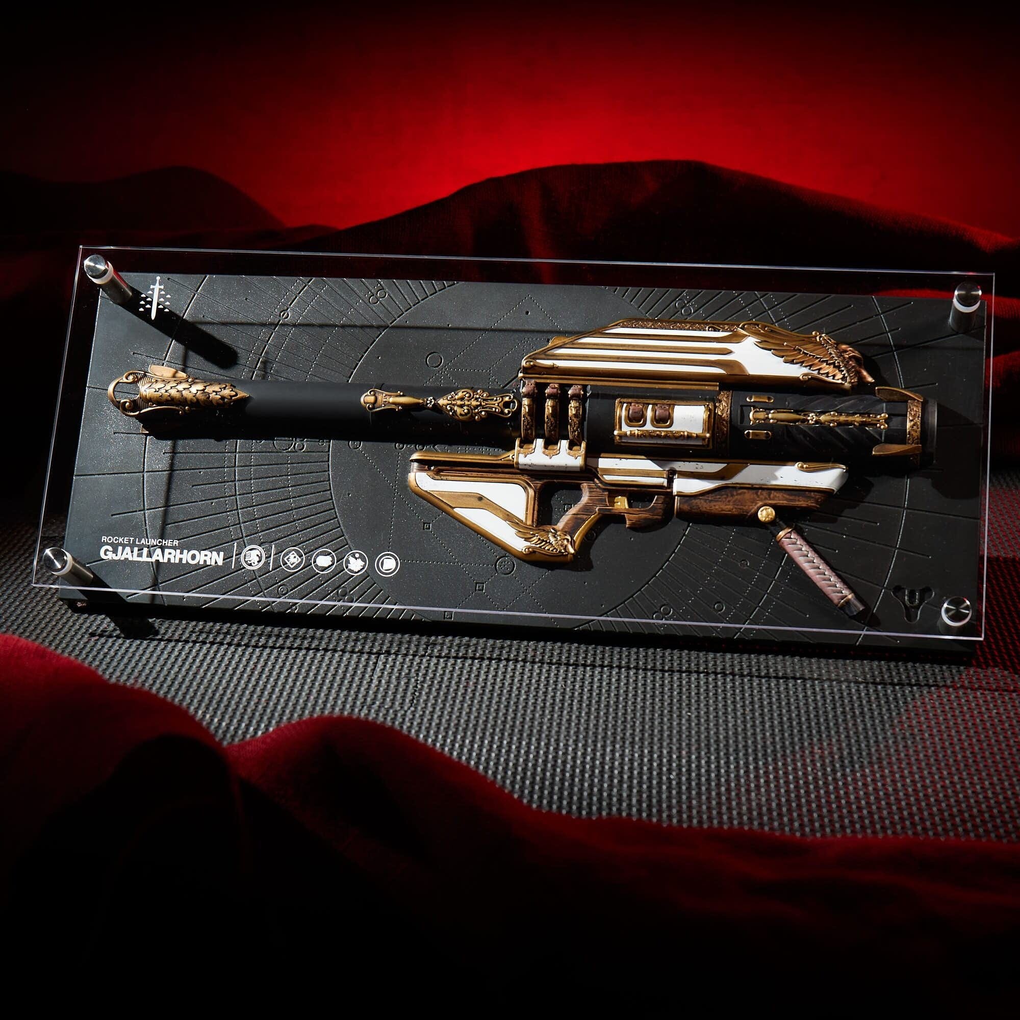 destiny-gjallarhorn-exotic-armory-replik-plakette-45-cm image 2