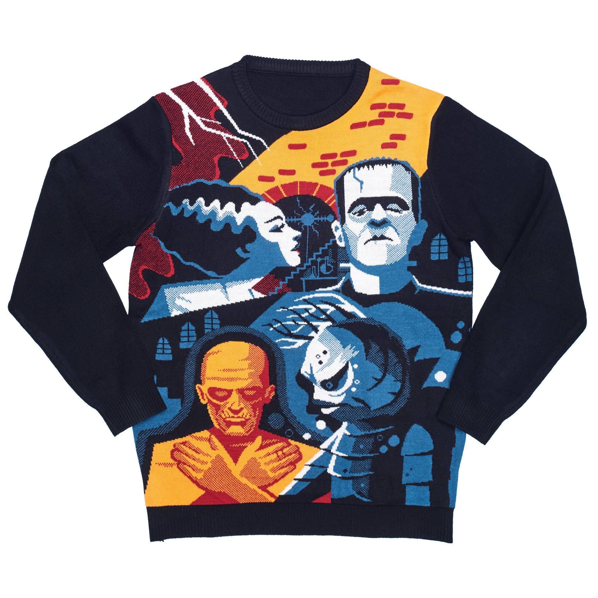 numskull-monsters-group-jumper-halloween-pullover-gr-e-l image 1